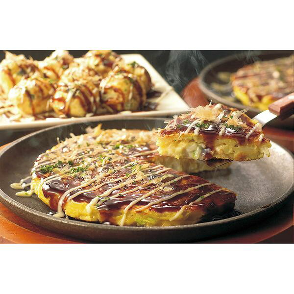 株式会社エルスト お好み焼きたこ焼きセット＜5食＞ 6603-50 ギフト 贈り物 送料無料 【産直】[24] kag-2-10168515 kagu*kagu 〜家具と雑貨のお店〜 サンプル画像2