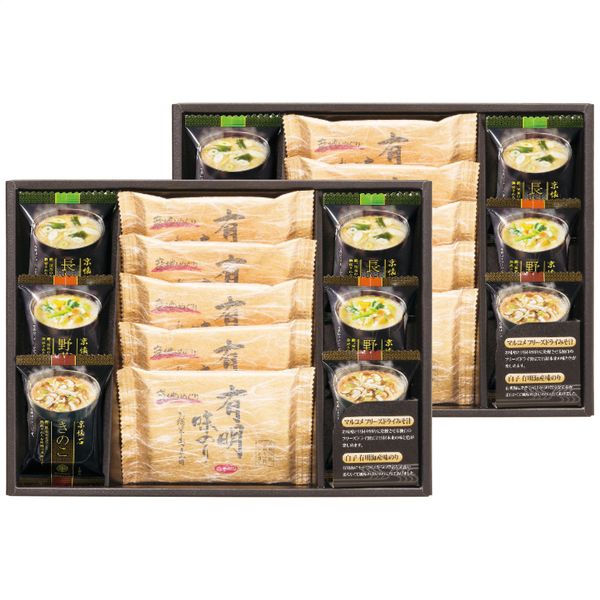 乐天商城 - apide フリーズドライみそ汁＆有明味のりセット NF-DO お中元 贈り物 送料無料[24]