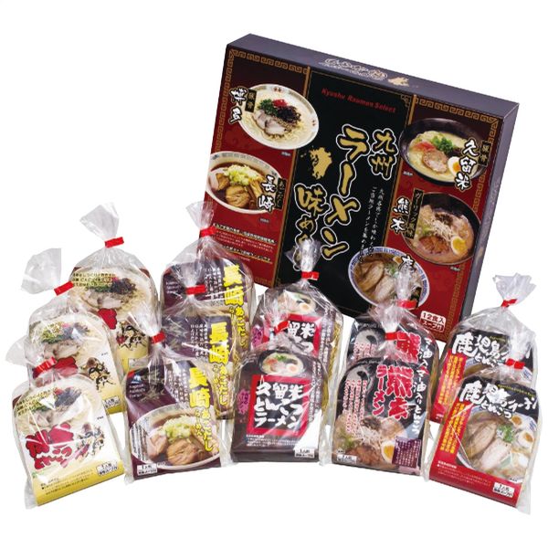 組合, 禮盒 - エン・ダイニング 九州ラーメン味めぐり12食 KK-30 お中元 贈り物 送料無料[24]