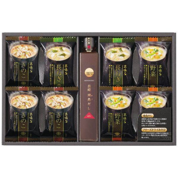 apide フリーズドライみそ汁＆飛魚だしセット FDA-20 お中元 贈り物 送料無料[24]