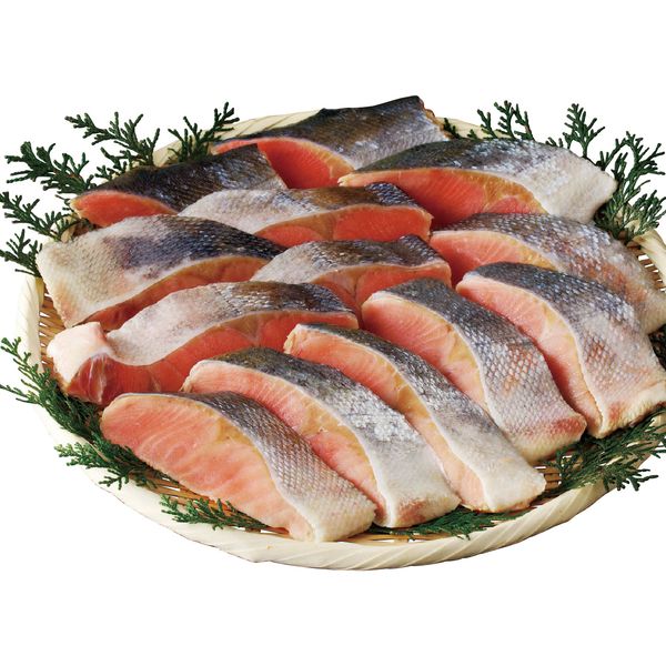 網走水産 北海道オホーツク海産 生秋鮭切身(無塩1kg) AP-838 グルメ 贈り物 送料無料[24] kag-2-10171320 kagu*kagu 〜家具と雑貨のお店〜 サンプル画像3