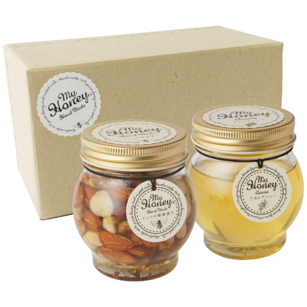 MYHONEY ナッツの蜂蜜漬け＆アカシアハニーセット ギフト お歳暮 送料無料【産直】[24]