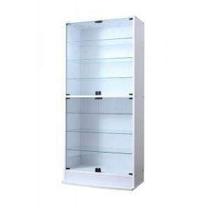 コレクションラック ワイド 本体 両開きタイプ 高さ180 奥行29[00]