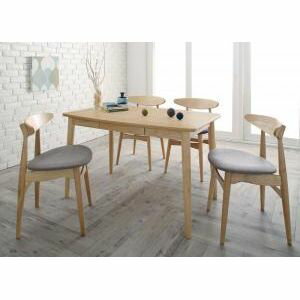 Dining Set - 北欧スタイル ダイニング Laurel ローレル 5点セット(テーブル+チェア4脚) W115[00]