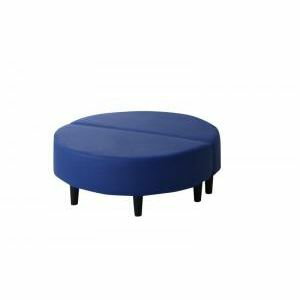 空間に合わせて色と形を選ぶレザーカバーリング待合ロビーソファ Caran Coron カランコロン ソファ2点..