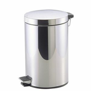 ごみ箱 ペダルペール ステンレス製 12L【代引不可】 01