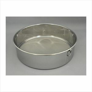 漉し器　粉ふるい器　裏漉　18cm　ステンレス製【代引不可】 [01]