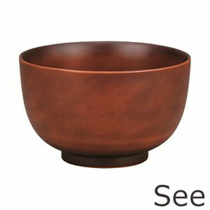 SEE どんぶり ライトブラウン【代引不可】 [01]