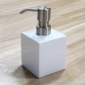 ホワイトキューブ ソープボトル ホワイト 【代引不可】 [01]