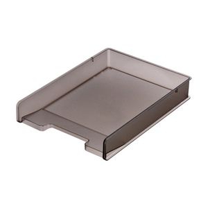 Rakuten - ファイルトレー A4 縦 頑丈 丈夫 プラスチック クリアファイル対応 ブラウン SDT-PCSBR　サンカ SANKA[01]