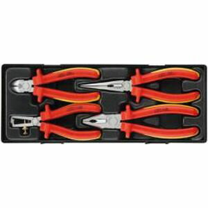 【JTC】4PCS 絶縁プライヤーセット JTCK9041 [05]