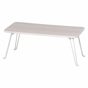 ポイント4．5倍！ローテーブル 8040 WHW ホワイトウォッシュ （入数：1点）[09]