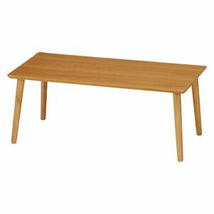 ポイント4．5倍！突板ローテーブル 8040NA ナチュラル （入数：1点）[09]