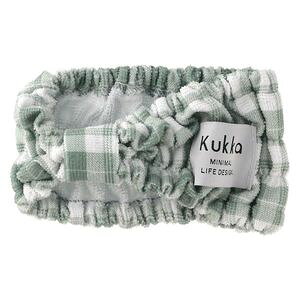 ポイント5倍／ KUKKA2021 ヘアターバン GR グリーン （入数：6点）[09]