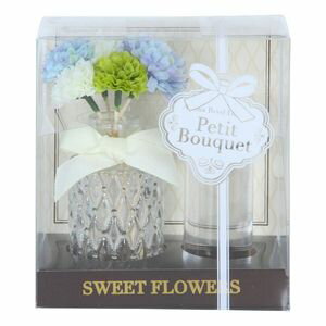 プチブーケディフューザー 80ml スウィートフラワーズ BL・GR （入数：6点）[09]