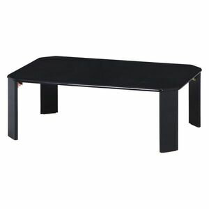 Rakuten - UVローテーブル ルーチェ 75BK(12846) ブラック （入数：1点）[09]