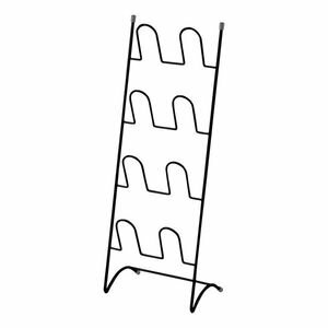 ワイヤー スリッパラック BK ブラック （入数：8点）[09]