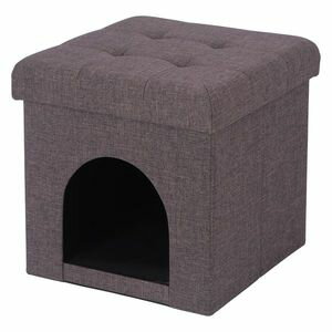Rakuten - ペットハウススツール □38cm チャコール （入数：2点）[09]