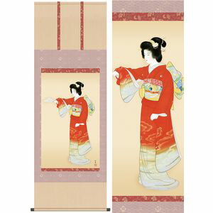 商品名序の舞／じょのまい作家名上村松園／うえむらしょうえん作家略歴明治の京都下京に生まれ育った女流画家。「一点の卑俗なところもなく清澄な感じのする香高い珠玉のような絵」、「真・善・美の極致に達した本格的な美人画」を念願として女性を描き続けた。1948年（昭和23年）女性として初めて文化勲章を受章。材質本紙新絹本サイズ幅54.5×高さ約153cm仕様洛彩緞子本表装軸先陶器表装品質十年間保証付き生産地日本(岐阜県)備考桐箱畳紙収納【【掛け軸】上村松園／うえむらしょうえん 商品一覧】 序の舞 幅54.5×高さ約153cm 娘深雪 幅54.5×高さ約153cm 鼓の音 幅54.5×高さ約115cm 春芳 幅54.5×高さ約115cm 涼風 幅54.5×高さ約115cm 牡丹雪 幅54.5×高さ約115cm序の舞／じょのまい　幅54.5×高さ約153cm　上村松園／うえむらしょうえん　名画複製画日本の掛け軸　ベストセレクション平安より現代までの日本画を研究開発、ここに素晴らしいコレクションとして完成しました。悠久の歴史の中で育て守られてきた伝統の美は私たちの暮らしと心を豊かに彩るとともに、将来に継承しなければならない貴重な文化遺産です。日本画は、心の糧として私たちの暮らしの中に受け入れられています。その典雅な香り高い伝統美は見る人に深い感銘を与えます。高精細巧芸画（手彩補色）世界の有名美術館がレプリカを制作するため採用している最先端ジグレ版画技法で特製新絹本画布に表現し、最終仕上げは手彩による補色が加えられ、リアル感を醸し出しています。空気中の光やオゾンなどに分解されにくい対候性を備えており、時間がたっても色調が変化しにくく、美しさが変わりません。【注意事項】メーカー直送の商品となりますので、「代金引換」払いは不可となります。ご了承ください。お届け先が、北海道、沖縄、離島になる場合、別途送料が必要になる場合がございます。