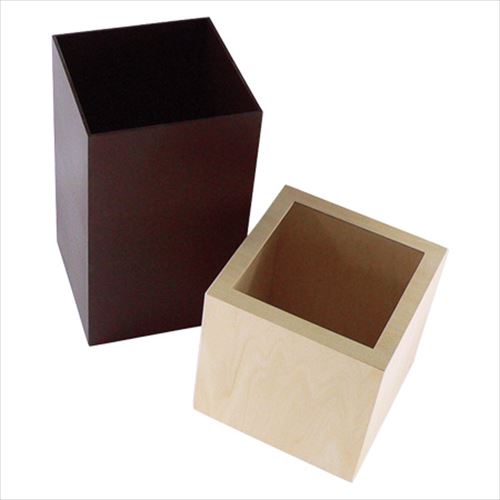 ゴミ箱 10L W CUBE ダークブルー【代引不可】 [01] [2]