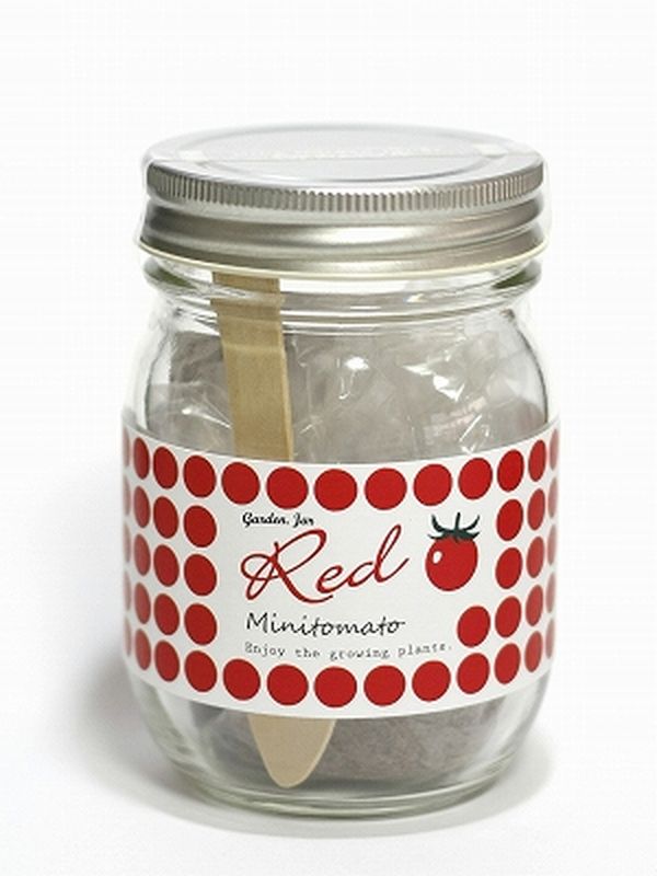 kagu*kagu 〜家具と雑貨のお店〜のGarden Jar ガーデン・ジャー　3色トマト　栽培キット　栽培セット【代引不可】[02]｜アングル2