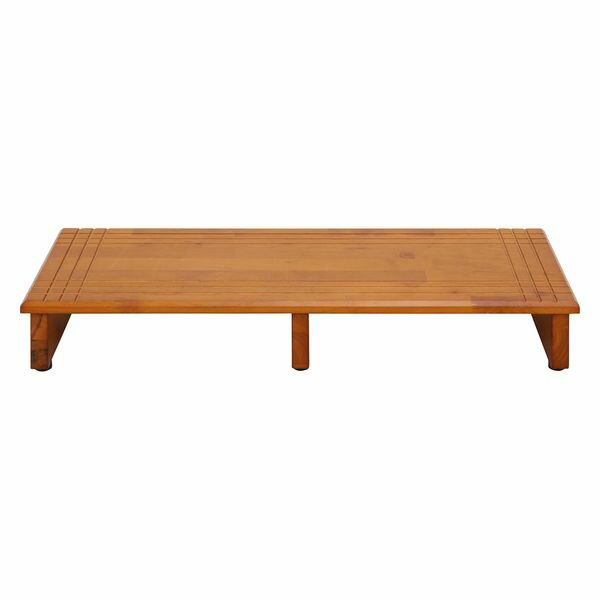 玄関台 90cm 90-35135 ブラウン （入数：1点）[09]