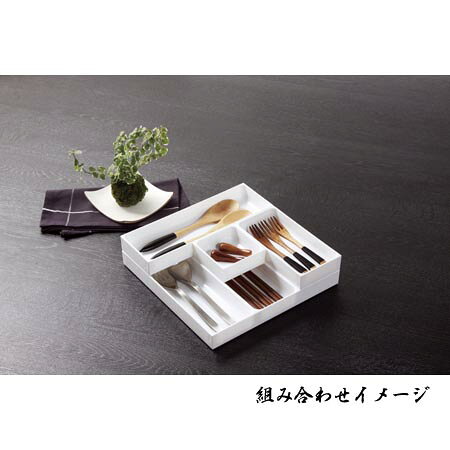 カトラリートレーM ホワイト 【代引不可】 [01]の紹介画像3