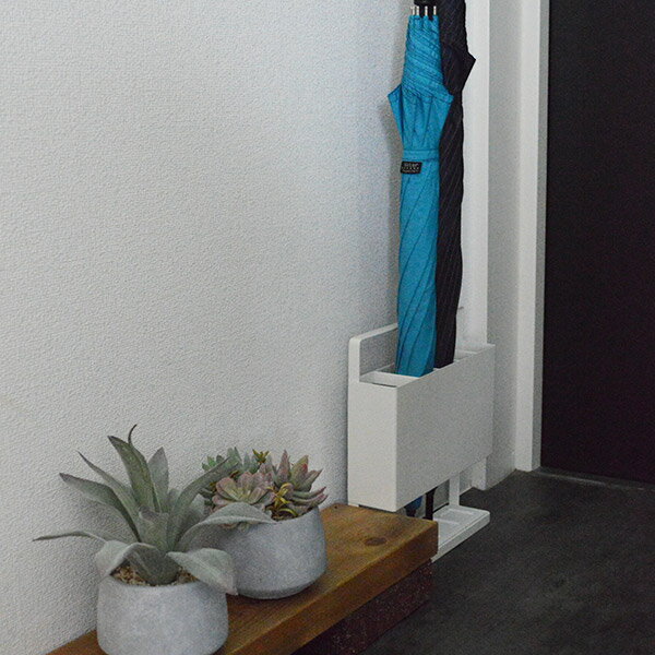 コンパクト アンブレラスタンド ホワイト US-WH [01] [3]