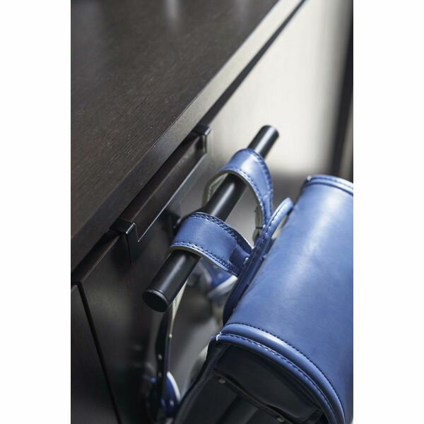 下駄箱扉ランドセル&リュックハンガー タワー ブラック 5239 タワー tower 山崎実業 YAMAZAKI[01] [3]