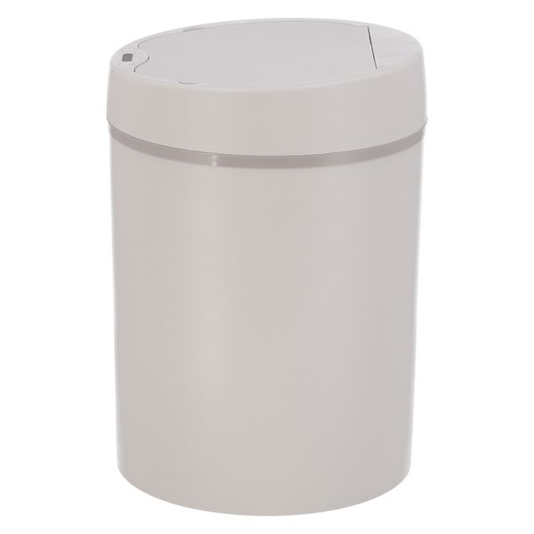 ポイント4倍!センサーダストボックス 12L ラウンド アイボリー (入数:2点)[09] [3]
