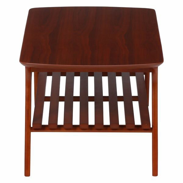 引出シ付キセンターテーブル BR ブラウン (入数:1点)[09] [3]