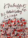 \今だけP2倍+送料無料!!/ ジャン デュビュッフェ【Jean Dubuffet】 ポスター アート ポスター B.C.Horland Gallery Chi...