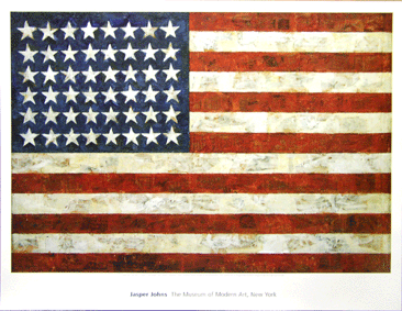 ジャスパー ジョンズ【Jasper Johns】 ポスター アート ポスター Flag