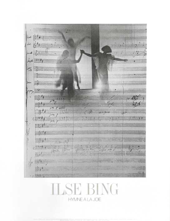 ＼今日だけP2倍+送料無料!!／ イルゼ ビング【Ilse Bing】 ポスター アート ポスター OPE of JOY on an antograph of beethoven