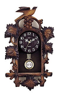 【ギフト 贈り物 プレゼント お祝い お返し賞品 景品 記念品に最適】 振り子時計 鳩時計 掛時計 掛け時計 壁掛け時計 時計 壁掛け ウオールクロック （和室 和風 日本風 日本間） おしゃれ 北欧 父の日 お祝い ギフト 家具 送料無料