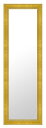 金箔 仕立て 姿見 鏡 壁掛け ミラー 400x1300 長方形 国産 壁掛け鏡 壁掛けミラー 全身鏡 ウォールミラー 姿見 全身 鏡 吊り下げ レトロ アンティーク 北欧 おしゃれ 額 フレーム 額縁 角型 四角 四角形 ゴールド 金 金色 夏休み 帰省 家具 鏡 送料無料