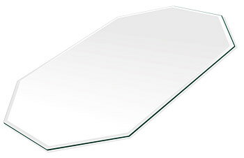 ミラー トレイ ミラー トレー 鏡 トレイ 鏡 トレー:クリアミラー(通常の鏡) 長八角形(300x450mm)(鏡トレイ 鏡トレー ミラートレイ ミラートレー...