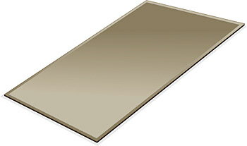 ミラー トレイ ミラー トレー 鏡 トレイ 鏡 トレー:ブロンズミラー(ブロンズ色の鏡) 長方形(200x300mm)(鏡トレイ 鏡トレー ミラートレイ ミラー...