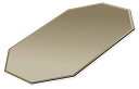 ミラー トレイ ミラー トレー 鏡 トレイ 鏡 トレー:ブロンズミラー(ブロンズ色の鏡) 長八角形(160x240mm)(鏡トレイ 鏡トレー ミラートレイ ミラ...