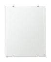 \今だけP2倍+送料無料!!/ クリスタル ミラー 400x500mm 長方形 シンプルカット 鏡 壁掛け ミラー 壁掛け 日本製 5mm厚 玄関 リビング 寝...