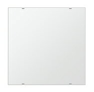 トイレ 鏡 550x550mm 正方形 シンプルカット トイレ鏡 鏡 トイレ 壁掛け ミラー 壁掛け 日本製 5mm厚 取付金具と説明書 壁掛け鏡 壁に直付け ウオールミラー 姿見 鏡 全身 おしゃれ 軽量 角型 四角 四角形 父の日 お祝い ギフト 家具 送料無料