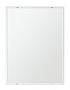 クリスタル ミラー 600x800mm 長方形 クリスタルカット 鏡 壁掛け ミラー 壁掛け 日本製 5mm厚 玄関 リビング 寝室 トイレ 壁掛け鏡 ウオール...
