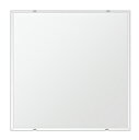 クリスタル ミラー 650x650mm 正方形 クリスタルカット 鏡 壁掛け ミラー 壁掛け 日本製 5mm厚 玄関 リビング 寝室 トイレ 壁掛け鏡 ウオール...