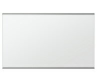 最終更新日：2024年5月18日（土） update!!ドライバー1本で壁に直付け 石膏ボード壁にも。こちらの【クリスタル ミラー 上下フレーム】は、鏡の原板より日本で製造している100% 国産 日本製の【洗面鏡 浴室鏡】です。取り付け金具（シルバー ステンレス フレーム）と説明書を付属。国産クリア ガラスを素板にした、透明性・平滑性に優れた最高品質のミラーで、クリスタルのような深い透明性と際立つ光沢、正確な映像の壁掛け鏡で、歪みやキズなどの無い美しい壁掛けミラーです。ご注文後、特許製法により小口と裏面に本格的な防湿コーティングを施して出荷する洗面鏡 浴室鏡 化粧鏡。洗面 浴室 お風呂など水回りで安心してご使用いただける壁掛け防湿鏡です。玄関 リビング 寝室 トイレ オフィスなど一般空間用は、別売りの【クリスタル ミラー 上下フレーム（一般空間用）】をお求め下さい。取り付けについてこの商品には壁面取り付け用の金具と取り付け説明書を同梱しています。取り付け説明書に従って壁面に取り付けて下さい。壁への取り付け方法は こちら &gt;&gt;&gt;納期について送付先が北海道の場合は、通常納期より数日程度遅れが生じます。予め十分に余裕を持ってご注文下さい。サイズ鏡サイズ：w600mmxh350mm　約3.0kg　板厚5mm鏡の形状：四角形鏡 ガラス国産 クリアーミラー（普通鏡）防湿 防錆 防食加工（切断面と裏面）シンプルカット（小口磨き）（切断面）鏡取り付け金具（付属）・ステンレスフレーム（ゴムパッキン付） SUS304h10mm（見付け：外から見える部分）xd11mm（外寸）・ネジSUSXM7（SUS304にCuを添加して冷間加工性を高めたステンレス鋼）・石膏ボード用アンカー※ネジが効く壁とネジが効かない石膏ボード壁に対応します。取り付け説明書を同梱商品全体の仕上がりサイズ（金具を含む）金具を含む商品全体の仕上がりサイズはフレームを含めミラーサイズに対し「縦方向＋2mm」となります用途鏡 壁掛け ミラー 洗面鏡 浴室鏡 風呂鏡 トイレ鏡 化粧鏡 フレームミラー ステンレスフレーム 壁掛け鏡 ウオールミラー 姿見 姿見鏡 防湿鏡 防湿 鏡 防錆 鏡 防錆鏡（浴室 バスルーム お風呂 をはじめ トイレ 洗面 洗面鏡 洗面所 風呂場 浴場 温泉 銭湯 旅館 ホテル 美容院 美容室など）製作鏡も取り付け金具も全て日本製、国内製作お支払いクレジットカード決済 銀行振込 前払 セブンイレブンやローソンなどコンビニ払い 郵便局ATM Apple Pay 後払い決済お届け決済完了後1週間〜10日程度。ご注文後カットし、防湿加工を行い、最も新しい状態でお届けしますサイズ変更について本商品のサイズの範囲内であれば、同じ横掛けの場合、同じ価格、同じ形状にてサイズ変更も可能です。ご希望の場合はお問合せ下さいご希望により飛散防止加工を承ります鏡 ミラーの飛散防止加工で安心 安全。飛散防止加工は鏡の裏面に飛散防止フィルムを貼付するもので 万が一 何らかの状況により鏡 ミラーが落下 破損した場合に ガラス鏡の破片の飛散を防止する効果があります全国の店舗や施設 、法人様にも多数ご利用いただいています旅館 ホテル 温泉 銭湯 浴場 スパ 美容院 美容室 理容室 理容院 床屋 エステ サロン 病院 医院 会社 企業 学校 専門学校 劇場 舞台 映画館 コンサートホール ジム スポーツクラブ ゴルフクラブ プール ダンス教室 建築会社 リフォーム会社 リノベーション会社 施工会社 建築デザイン会社 住宅展示場 モデルルーム オープンハウス インテリアショップ 家具屋 デパート 百貨店 レストラン バー クラブ ショップ などお祝い 、ギフト、贈り物、プレゼントにもおすすめです開店祝い 開業祝い 開院祝い 引っ越し祝い 新築祝い 改築祝い 移転祝い 創立記念 設立記念 竣工祝い 結婚祝い 出産祝い 誕生日祝い 周年記念 父の日 母の日 敬老の日 記念日 節目のお祝い 1周年 5周年 10周年 20周年 30周年 40周年 50周年 100周年 記念 祝い など。鏡 ミラーの「名入れ」「ネーム入れ」「文字入れ」もオプションで承ります。ご希望の場合はお問い合わせ下さい現代風水学と鏡（ミラー）鏡 ミラーには悪い気を祓ってくれる力があると言われています。風水鏡 風水開運鏡 風水ミラーとして 縁起 幸運 開運アップを図ってはいかがですかこちらのページで「その他のサイズの壁掛け鏡」も多数紹介しています &gt;&gt;&gt;＊商品は壁掛け鏡のみです。 撮影用の備品は商品には含みません。　 送料無料 鏡 ミラー 壁掛け 壁掛け鏡 壁掛けミラー 壁付け ウオールミラー フレーム ミラー 姿見 全身 おしゃれ 北欧 防湿 防湿加工 角型 四角 四角形 長方形 縦掛け 横掛け 軽量 洗面所 浴室 風呂 お風呂 バス バスミラー 水回り 洗面 洗面台 洗面鏡 浴室鏡 化粧鏡 和風 洋風 ホテル カフェ 美容室 美容院 ヘアサロン 賃貸 マンション シンプル AGC 旭硝子 サンミラー デラックス 日本板硝子 ハイミラー DX 壁に直付け ステンレス フレーム シルバー洗面鏡 浴室鏡 化粧鏡（洗面所 浴室 お風呂など水回りで）クリアーミラー・上下2方フレームタイプ&nbsp;金具：ステンフレームカット：鏡の切り口を90度にカットし、安全に磨きますクリアーミラーを使用。上下2本の金具で止め付ける構造のため、鏡を前傾させることなく、壁にぴったりと取り付けることができる洗面鏡 浴室鏡 化粧鏡です。 ステンフレームがモダンで安定感のある印象を与えてくれます。四角形（長方形・正方形）場所を選ばない標準的な四角形タイプ。豊富なサイズバリエーション。ロングセラーの商品です(国産・最高品質)。金具本体もネジも耐食性の高い高級ステンレス鋼SUS304を使用しています。上下2本の金具で止め付ける構造のため、鏡を前傾させることなく、壁にぴったりと取り付けることができ ます。洗面所の洗面鏡、化粧鏡としても、浴室での浴室鏡としてもご使用いただける優れた国産の防湿鏡 防錆鏡 耐食鏡です。ステンフレームがモダンで安定感のある印象を与えてくれます。洗面鏡 化粧鏡 浴室鏡「クリアーミラー・上下2方フレームタイプ」　洗面鏡 化粧鏡 浴室鏡「クリアーミラー・上下2方フレームタイプ」（イメージ写真）（本ページの商品とはサイズが異なります）　洗面鏡 化粧鏡 浴室鏡「クリアーミラー・上下2方フレームタイプ」（イメージ写真）（本ページの商品とはサイズが異なります）鏡の種類：国産クリアーミラー（通常の鏡：無色透明）　5ミリ厚防湿・防錆・防錆加工：鏡の切断面と裏面金具：ステンレスフレーム（上下2方のみ）鏡の切り口の仕上げ：シンプルカット（90度にカットし、安全に磨きます）国産最高品質の鏡国産最高品質のフロート板ガラスを素板にした鏡です。全自動工程による銀引きと、メッキ方によるカッパーバックが施され、さらに湿気や有毒ガスを防ぐ二重塗装で裏止めしています。国産の鏡は、平滑性に優れた、高品質の鏡です。最近、中国製などの粗悪な鏡が増えていますが、この鏡は純国産の鏡です。防湿 防錆 防食加工（完全防湿）鏡の周辺部と裏面からの湿気を防止するために、切断面と裏面を特殊樹脂でコーティングすることにより、防湿・防錆・防食加工を施しました。防湿加工鏡として販売されている鏡は切断面のみ保護したものが多いですが、裏面についた傷等から錆が発生することも多いため、この商品は裏面も完全に保護しています。&nbsp;国産の鏡の切断面と裏面を防湿 防錆 防食加工モダンで安全性の高いステンレスフレームモダンで安全性の高いステンレスフレームを同梱。ネジが効く壁とネジが効かない石膏ボード壁に対応します。　取り付け説明書を同梱。ご希望により、飛散防止加工を承りますご希望により、飛散防止加工（税込　2,160円　アップ）を承ります。　&nbsp;飛散防止加工をご希望の場合は、買い物カゴのプルダウンメニューでお選び下さい。楽天市場よりの自動配信メールのあとで、折り返し当店より、価格を調整したご注文確認メールを送信いたします。