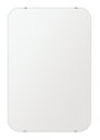 \今だけP2倍+送料無料!!/ スーパークリアー ミラー 506x760mm 角丸四角形 シンプルカット 鏡 壁掛け ミラー 壁掛け 日本製 5mm厚 玄関 リ...