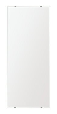 スーパークリアー ミラー 500x1100mm 長方形 クリスタルカット 鏡 壁掛け ミラー 壁掛け 日本製 5mm厚 玄関 リビング 寝室 トイレ 高透過 高精彩 壁掛け鏡 ウオールミラー 姿見 全身 角型 四角 四角形 父の日 ギフト 結婚 お中元 送料無料