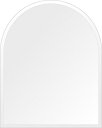 スーパークリアー ミラー 600x750mm アーチ形状 デラックスカット 鏡 壁掛け ミラー 壁掛け 日本製 5mm厚 玄関 リビング 寝室 トイレ 高透過 ...