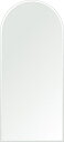 クリスタル ミラー 450x1000mm アーチ形状 クリスタルカット 鏡 壁掛け ミラー 壁掛け 日本製 5mm厚 玄関 リビング 寝室 トイレ 壁掛け鏡 ウ...