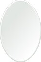 クリスタル ミラー 400x600mm 楕円形 クリスタルカット 鏡 壁掛け ミラー 壁掛け 日本製 5mm厚 玄関 リビング 寝室 トイレ 壁掛け鏡 ウオール...