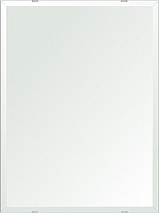クリスタル ミラー 450x600mm 長方形 デラックスカット 鏡 壁掛け ミラー 壁掛け 日本製 5mm厚 玄関 リビング 寝室 トイレ 壁掛け鏡 ウオールミラー 姿見 全身 角型 四角 四角形 春 入学 祝い 模様替え 新生活 送料無料